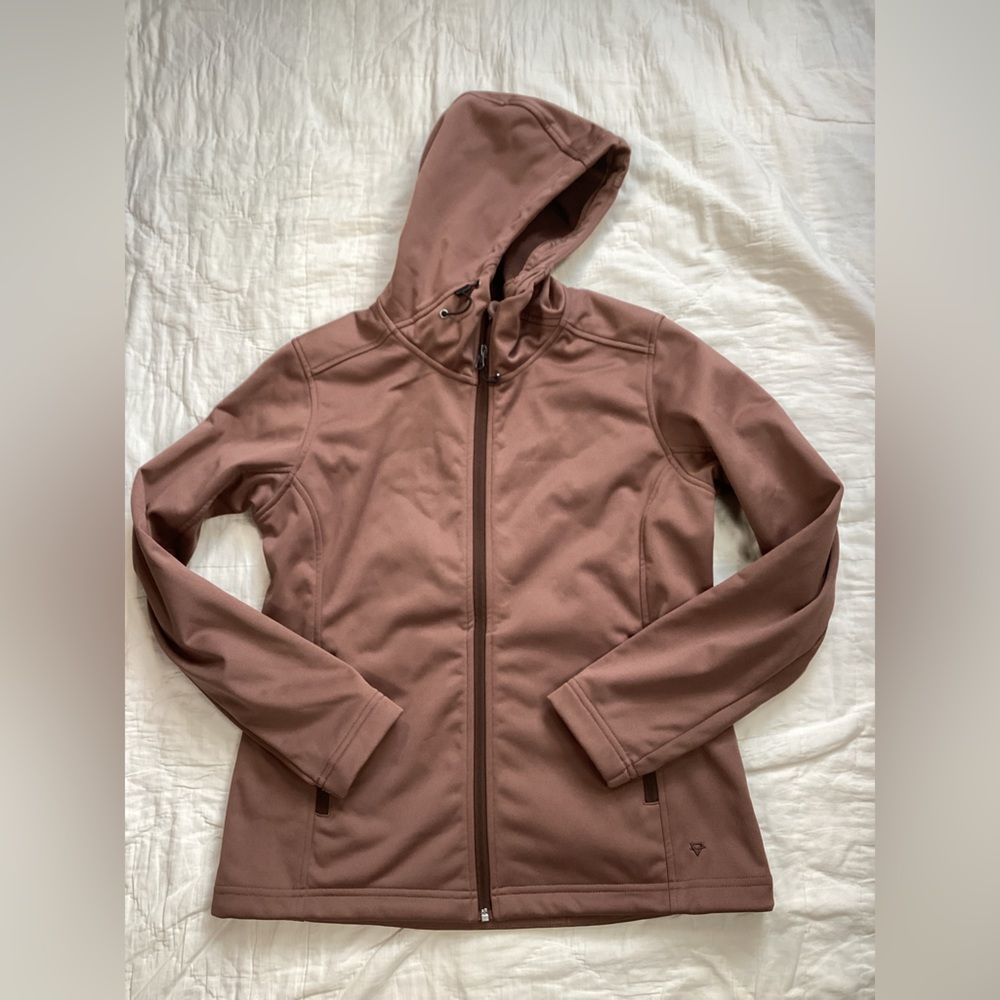 LIV‎ Outdoor Sapphire Soft Shell Jacket Brown Small